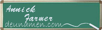 Annick Farmer Visitenkarte